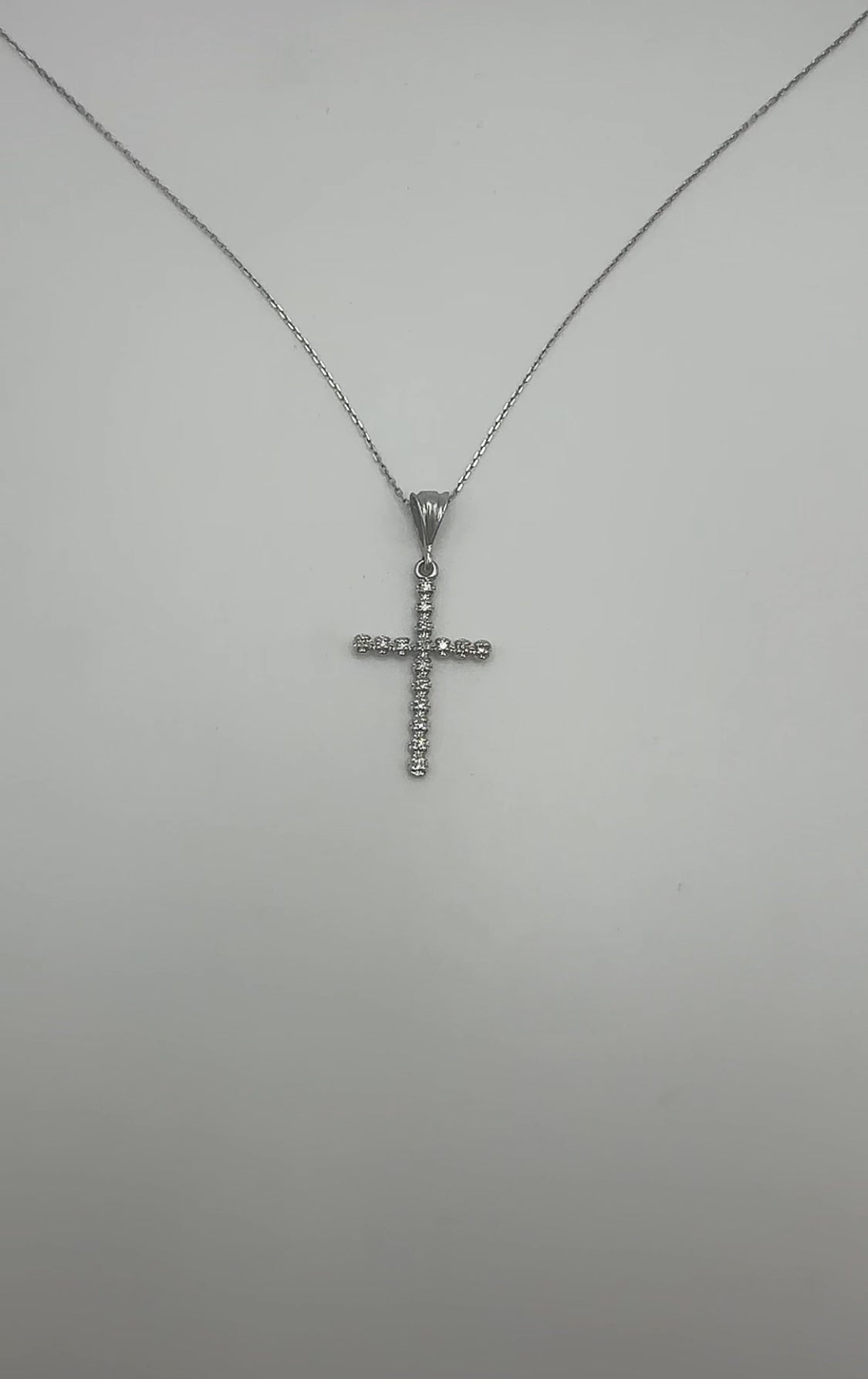 Diamond Cross Pendant