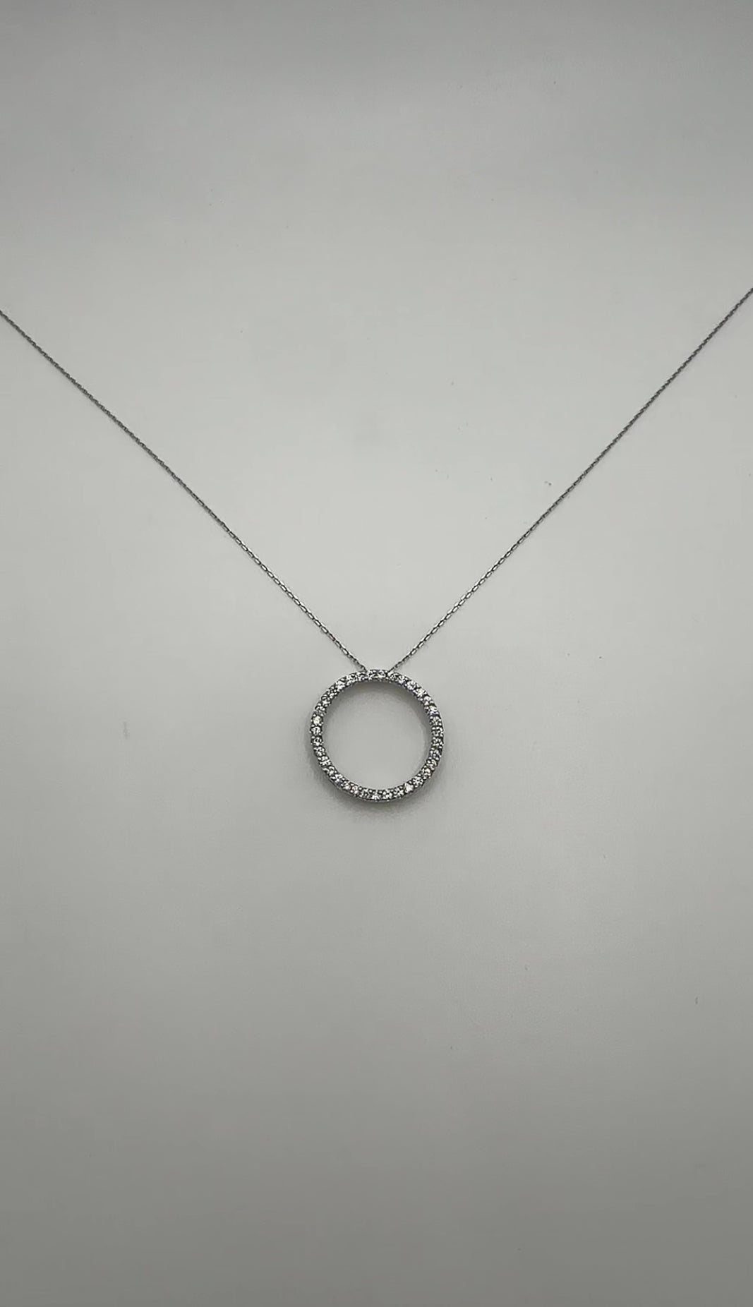 Circle of Life Diamond Pendant
