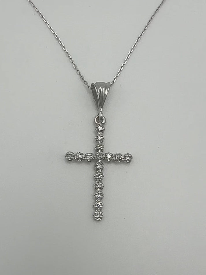 Diamond Cross Pendant