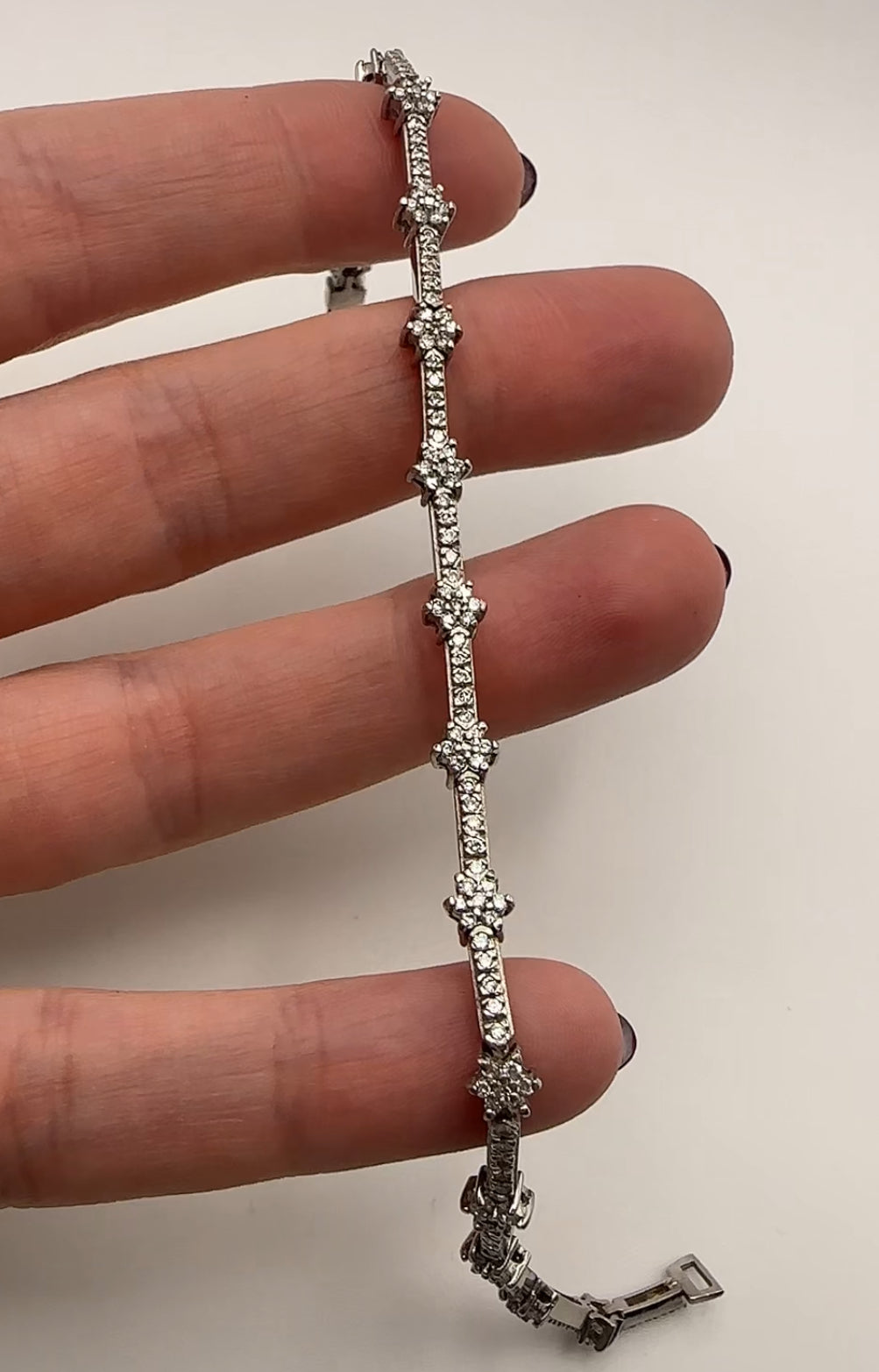 Gorgeous Tennis Bracelet 14k, Natural Diamonds