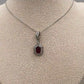 Emerad Ruby and Diamond Pendant