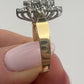 Vintage Diamond Ring 14k Yellow Gold