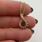 Unique Pendant 14k Yellow Gold with Natural Diamonds