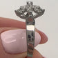 Snowflake Cluster Diamond Ring