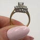 Vintage Diamond Ring 14k Yellow Gold