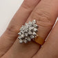 Vintage Diamond Ring 14k Yellow Gold
