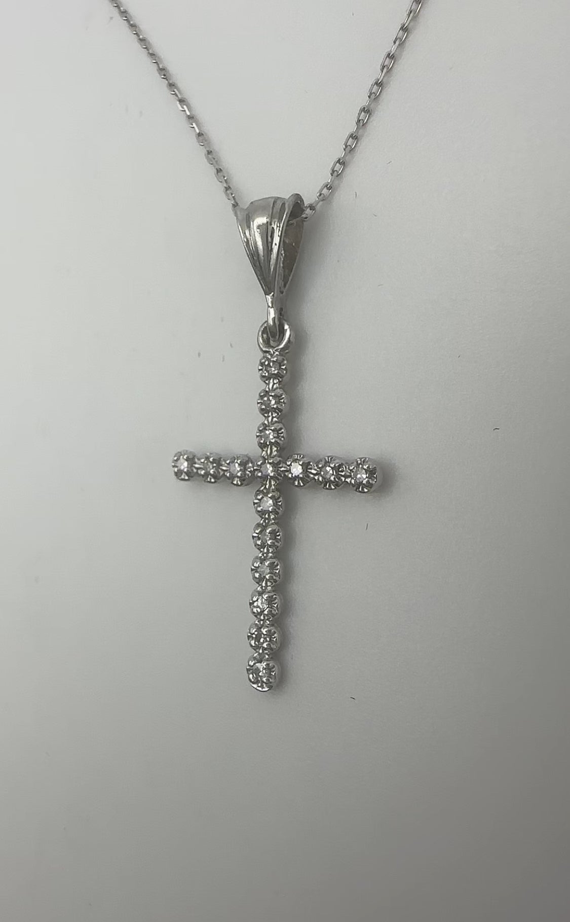 Diamond Cross Pendant