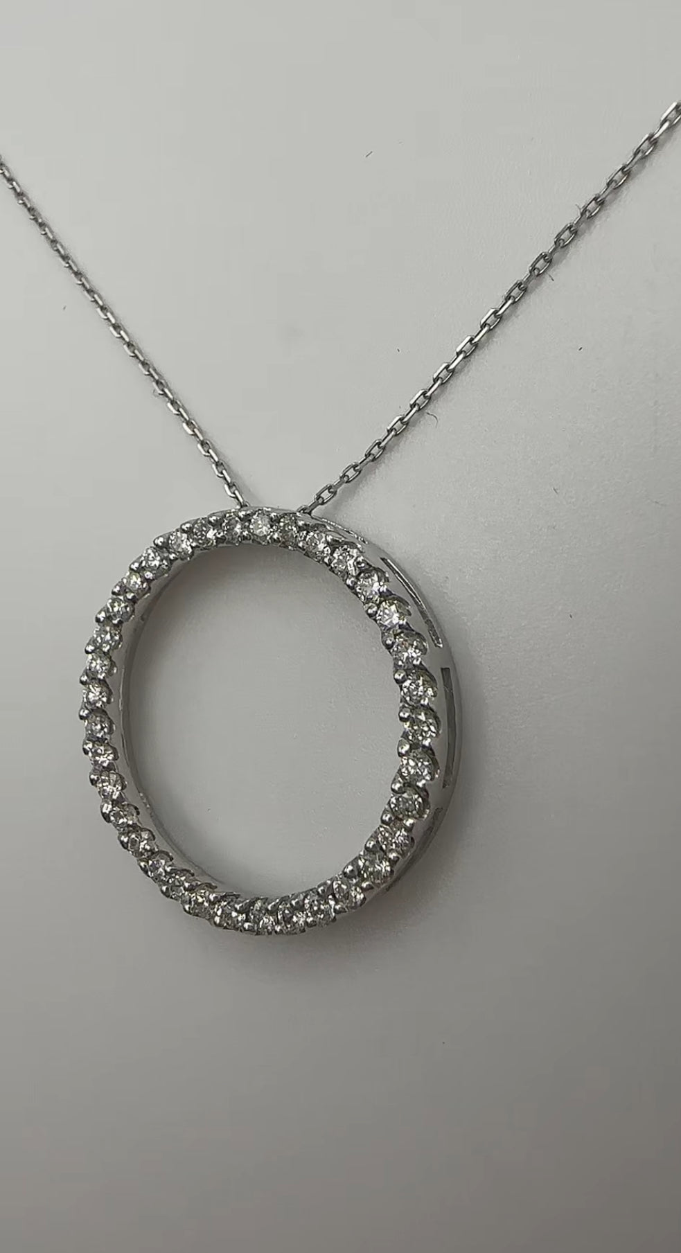 Circle of Life Diamond Pendant
