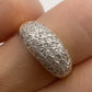 Timeless 14k Yellow Gold Dome Ring with Diamond Accents