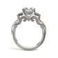 Luxury Three Stone Engagement Ring
