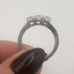 Three Stone Engagement Ring