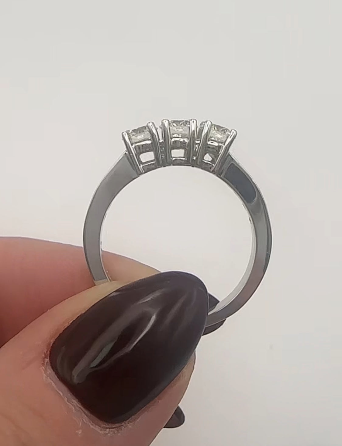 Three Stone Engagement Ring