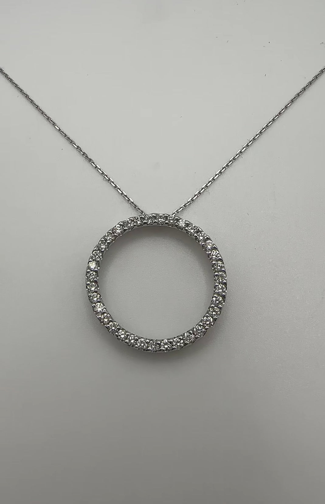Circle of Life Diamond Pendant