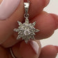 Snowflake Diamond Pendant