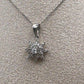Snowflake Diamond Pendant