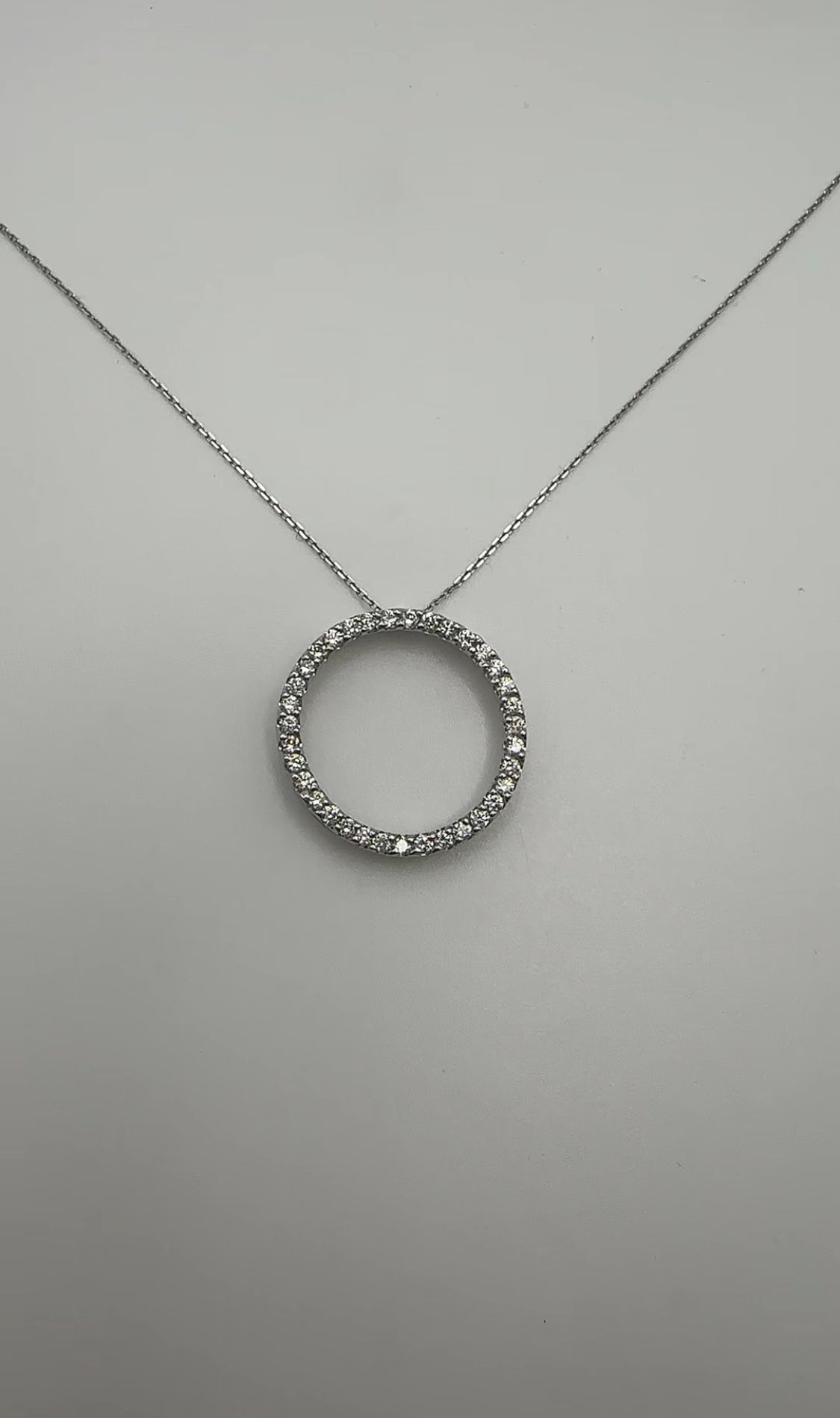 Circle of Life Diamond Pendant
