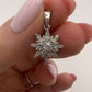 Snowflake Diamond Pendant