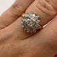 Vintage Diamond Ring 14k Yellow Gold