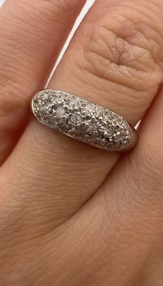 14k Diamond Band