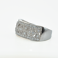 Vintage White Gold Diamond Filament Ring
