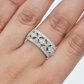 Vintage White Gold Diamond Filament Ring