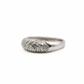 White Gold Diamond Dome Ring