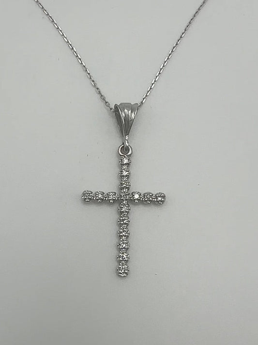 Diamond Cross Pendant
