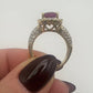 Gorgeous Statement Ruby Ring 14k Yellow Gold