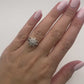 Snowflake Cluster Diamond Ring